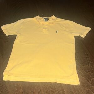 Polo by Ralph Lauren Soft Yellow Polo Shirt-Size 18-20